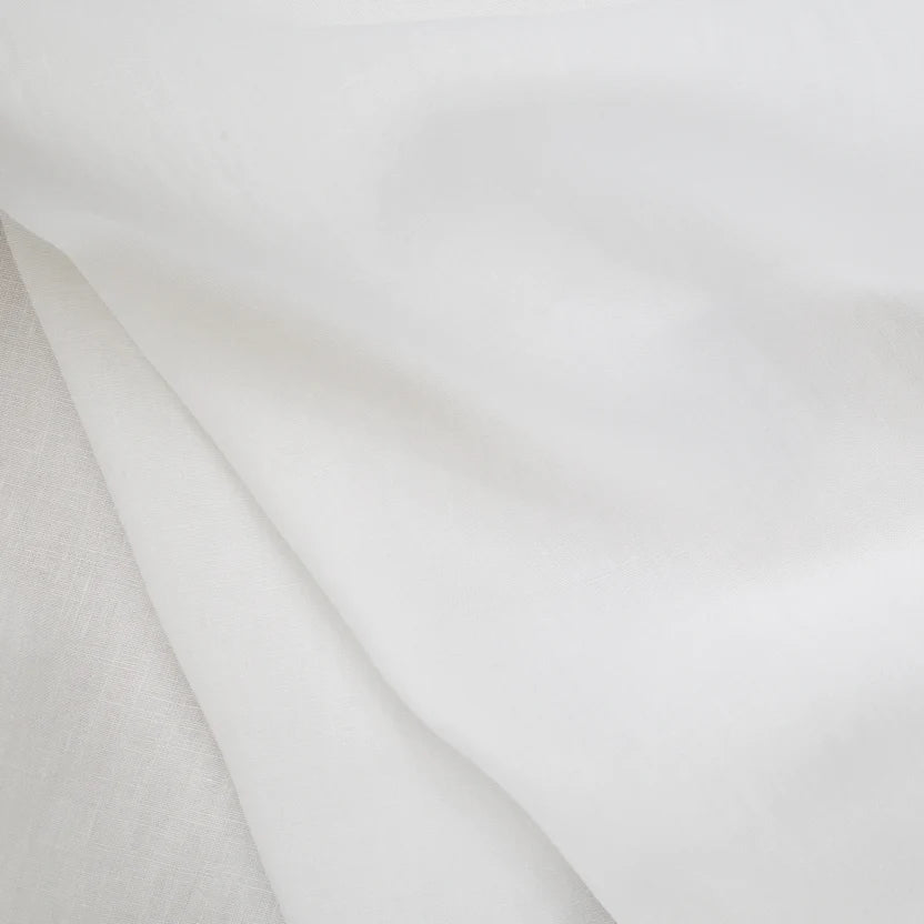 Heures bleues Blanc cassé Linen Trousers MML2491