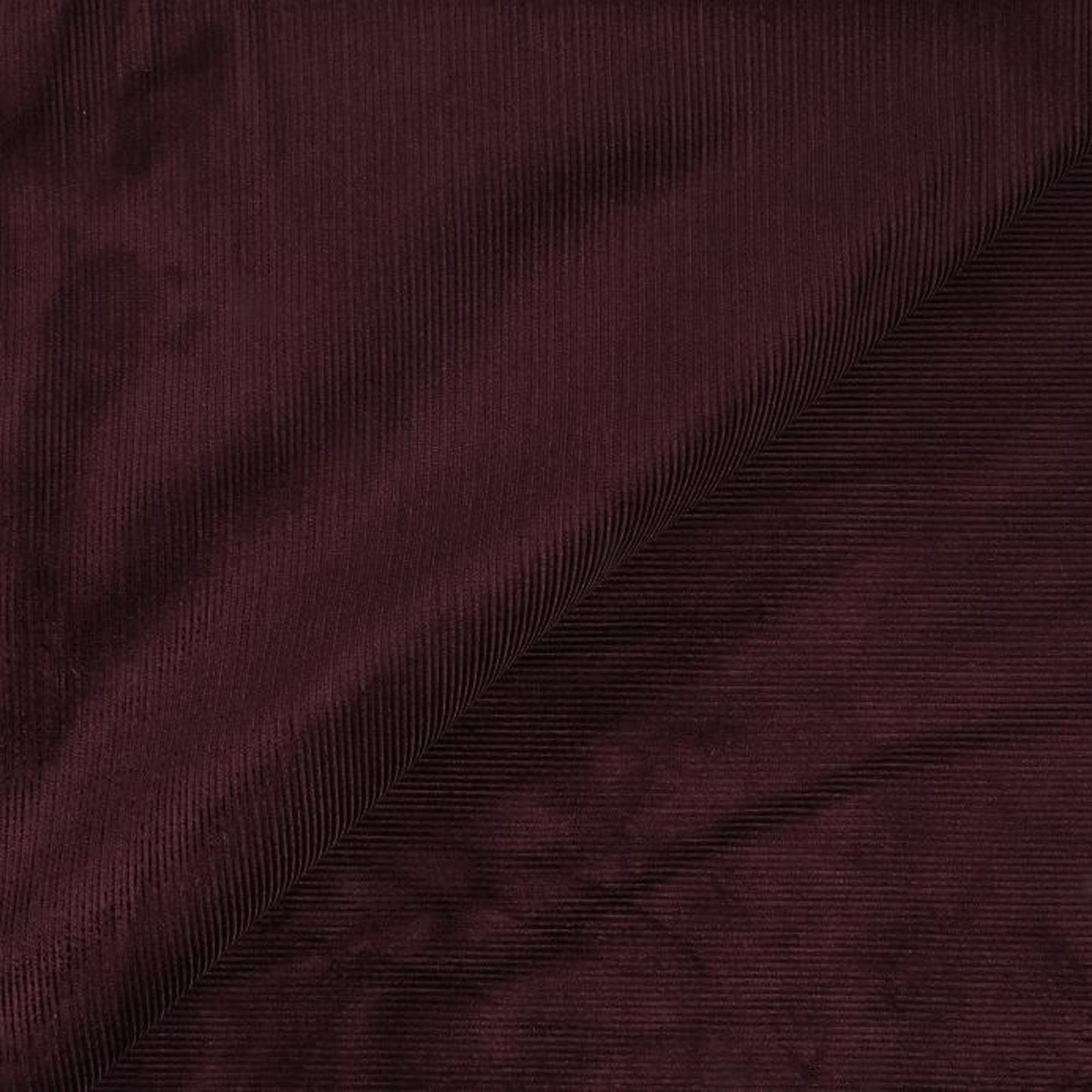 Needle Cord Plum Custom Trousers