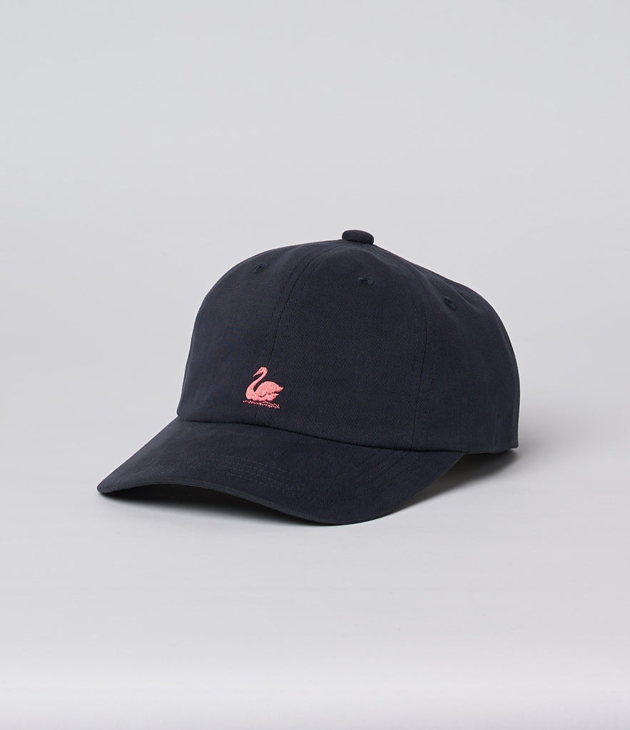 CAP01 Swan Logo Organic Cotton Cabardine Cap