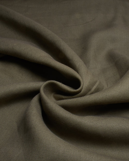 Island Breeze Olive Linen Custom Trousers MUL0685