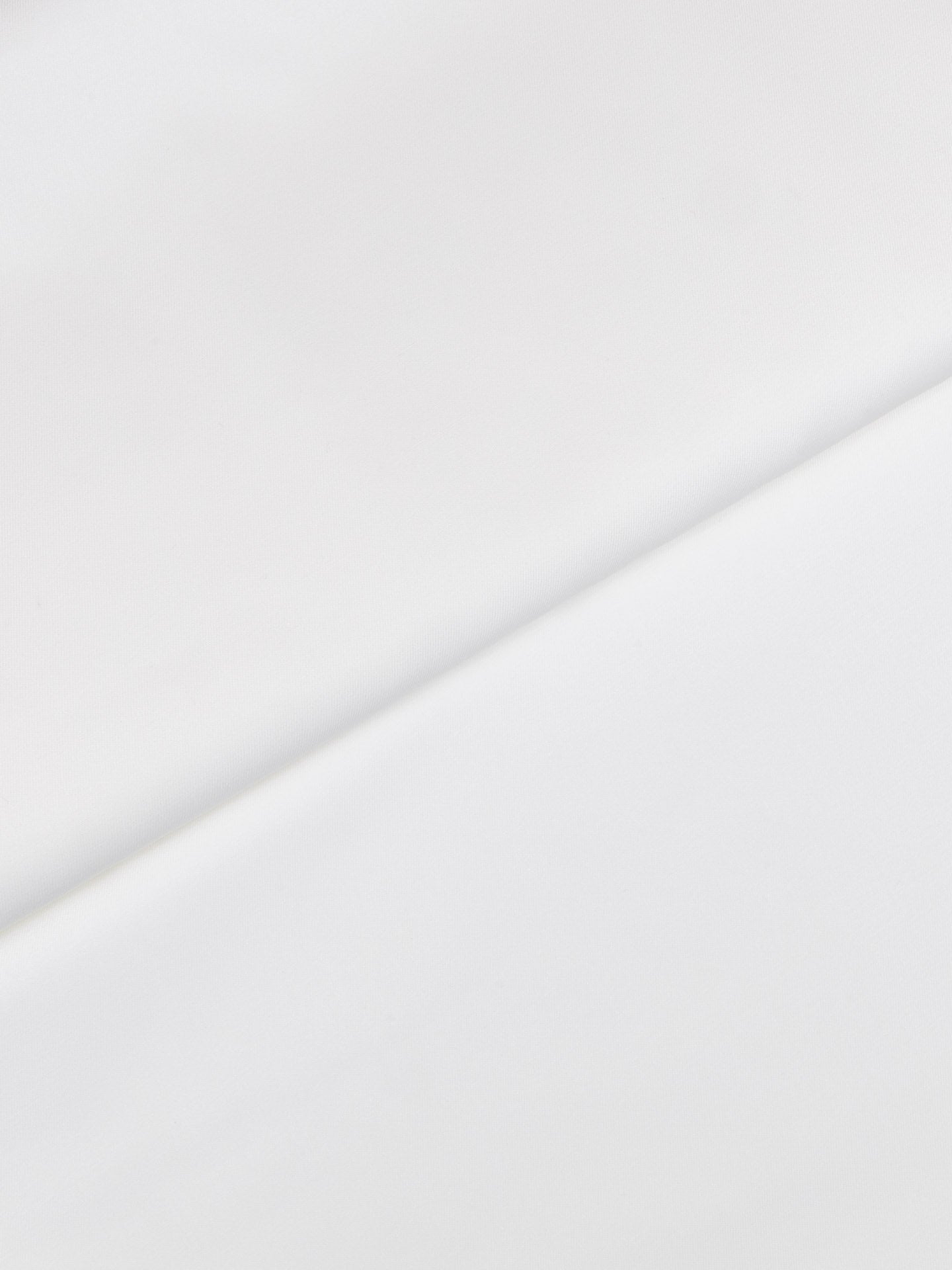 White Twill Mid-weight Cotton Trousers MFC0214