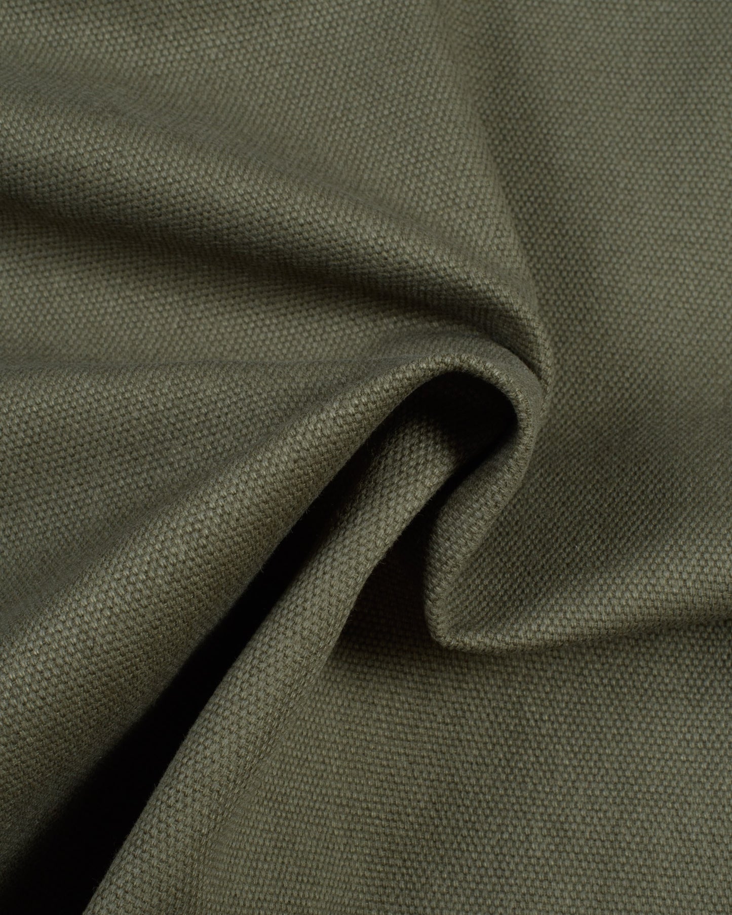 Chaucer Olive Heavyweight Panama Cotton Custom Trousers MTC0151