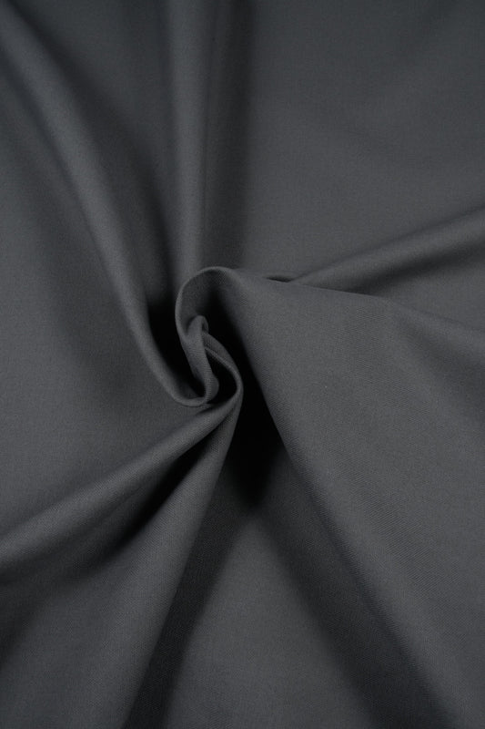 Eliot Slate Sanded Canvas Custom Trousers MUC3569