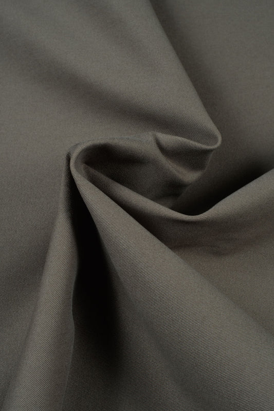 Shelly Mink Stretch Cotton Twill Customer Trousers MUC3572