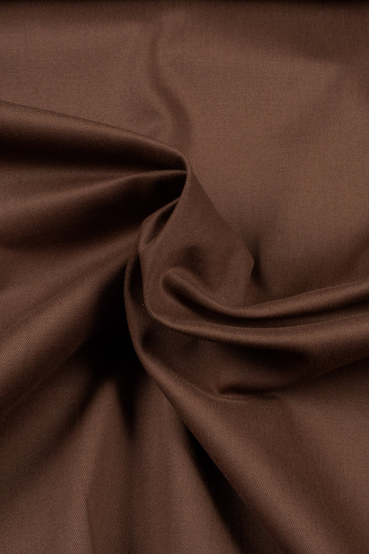 Shelly Nutmeg Stretch Cotton Twill Customer Trousers MUC3574