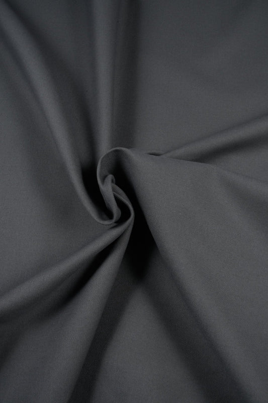 Eliot Slate Sanded Canvas Custom Trousers MUC3569 - Yeossal & Co