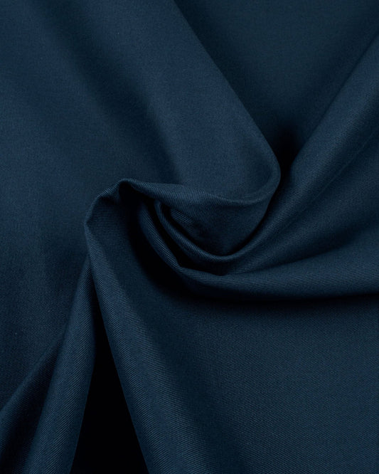 Hardy Dark Navy Sanded Twill Custom Trousers MUC3317 - Yeossal & Co