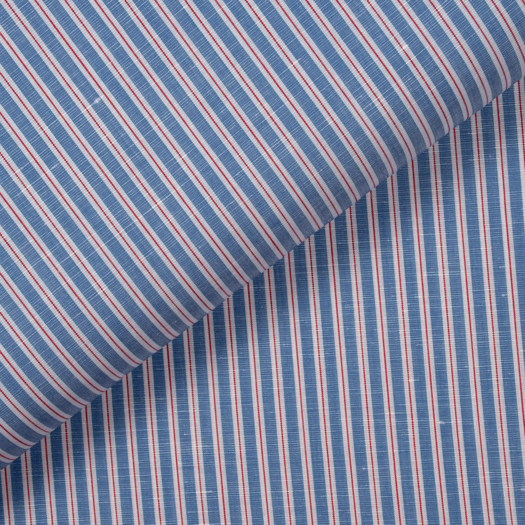 Linda Meander 71 Multi-stripes Cotton/Linen Blend Shirt MFA2116