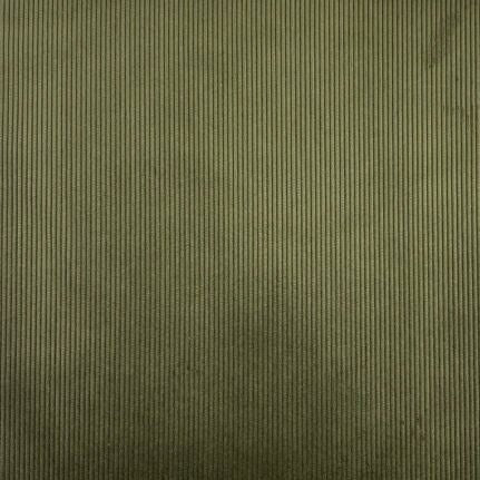 3101X 8 - Wale Dark Olive Cotton Corduroy Custom Trousers MUC5599 - Yeossal & Co