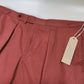 Dugdale Cotton/ Imperial Red Trousers  - ST138