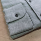 Green Linen Long Sleeves Shirt - SS107