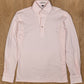 Kai Stretch-Cotton Pique Long Sleeve Polo Shirt