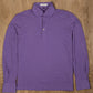 Kai Stretch-Cotton Pique Long Sleeve Polo Shirt