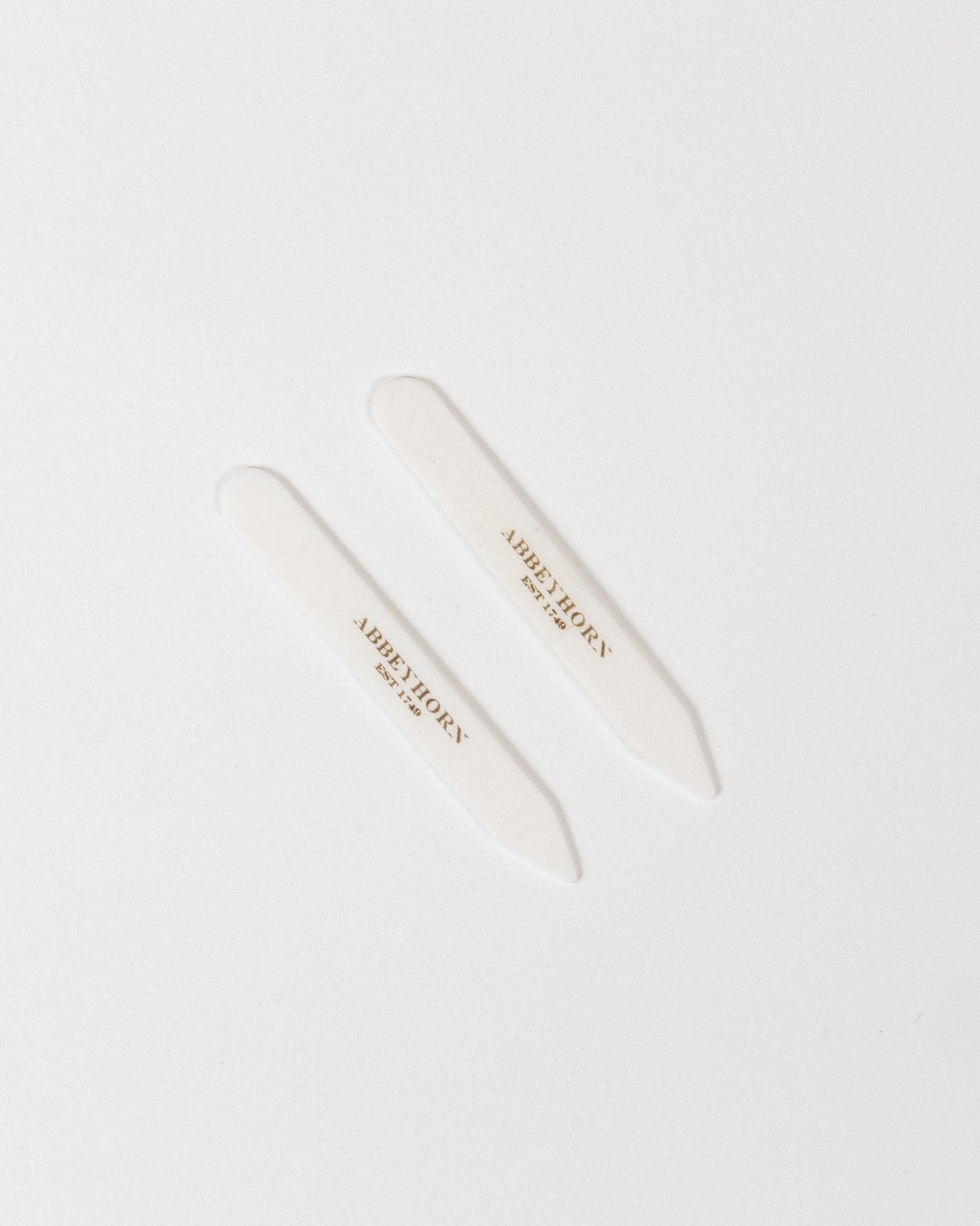 Abbeyhorn Collar Stiffeners - 56mm x 8mm - Yeossal & Co