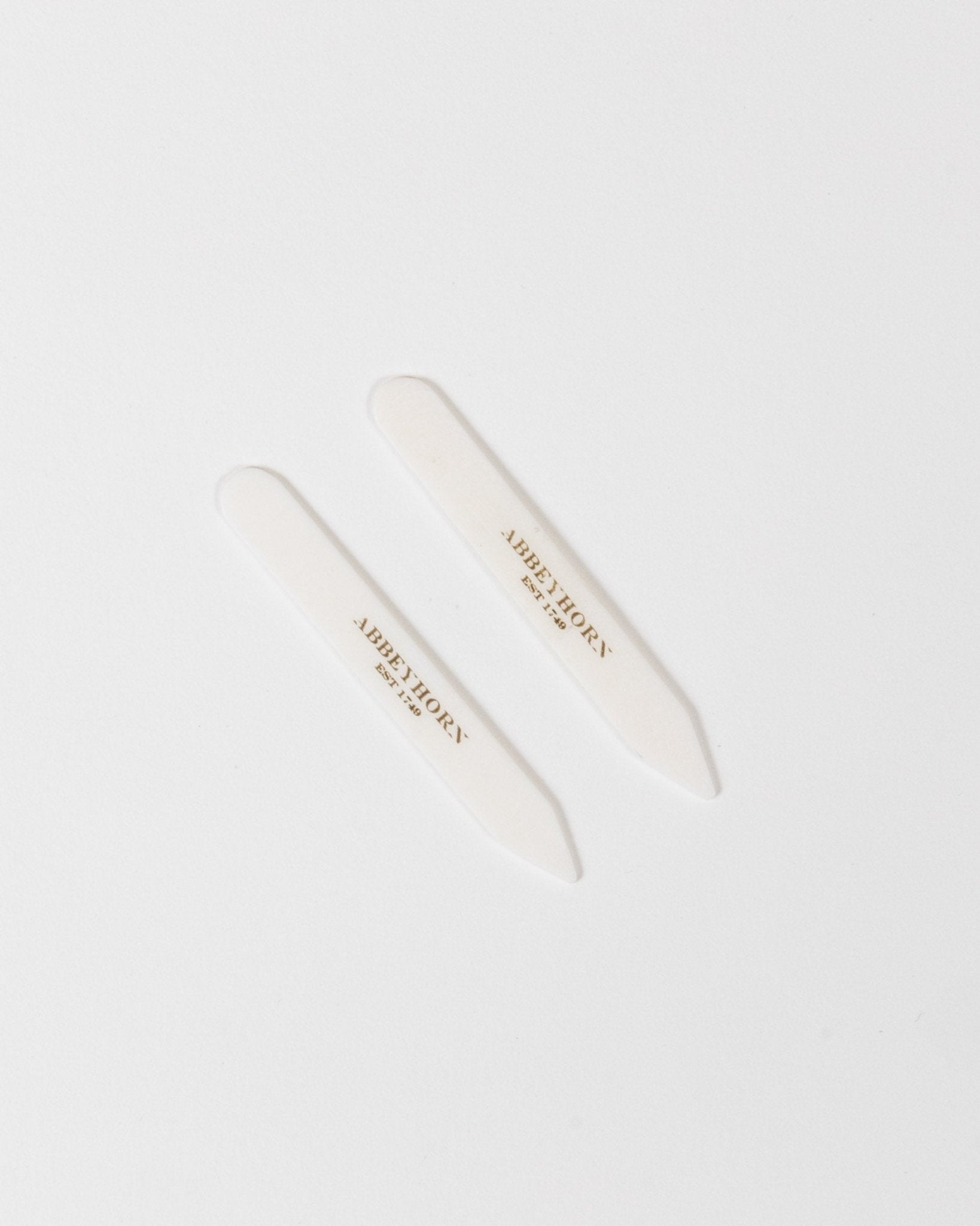 Abbeyhorn Collar Stiffeners - 56mm x 8mm - Yeossal & Co