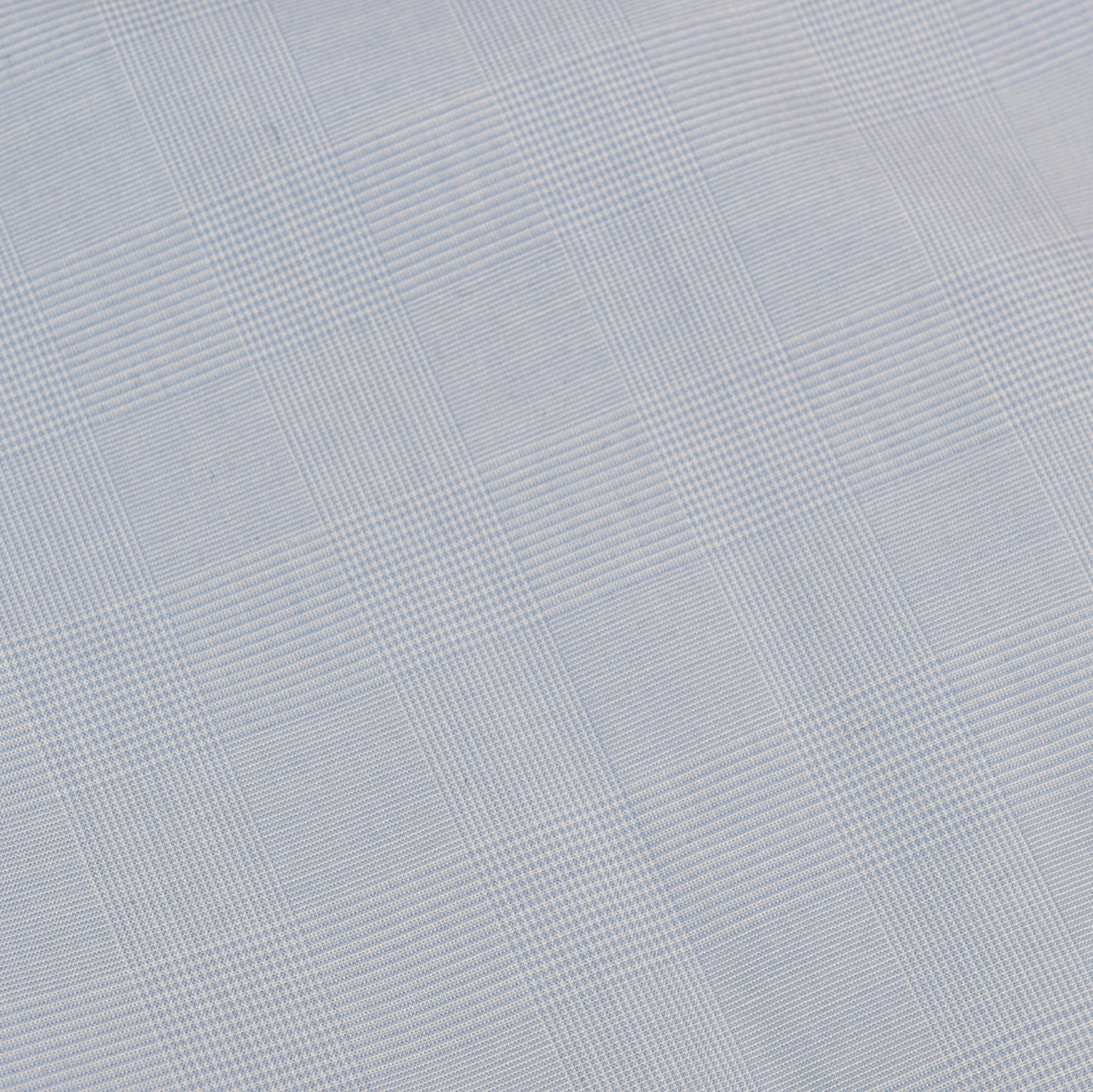 Light Blue Plaid Cotton Shirt MFC2302
