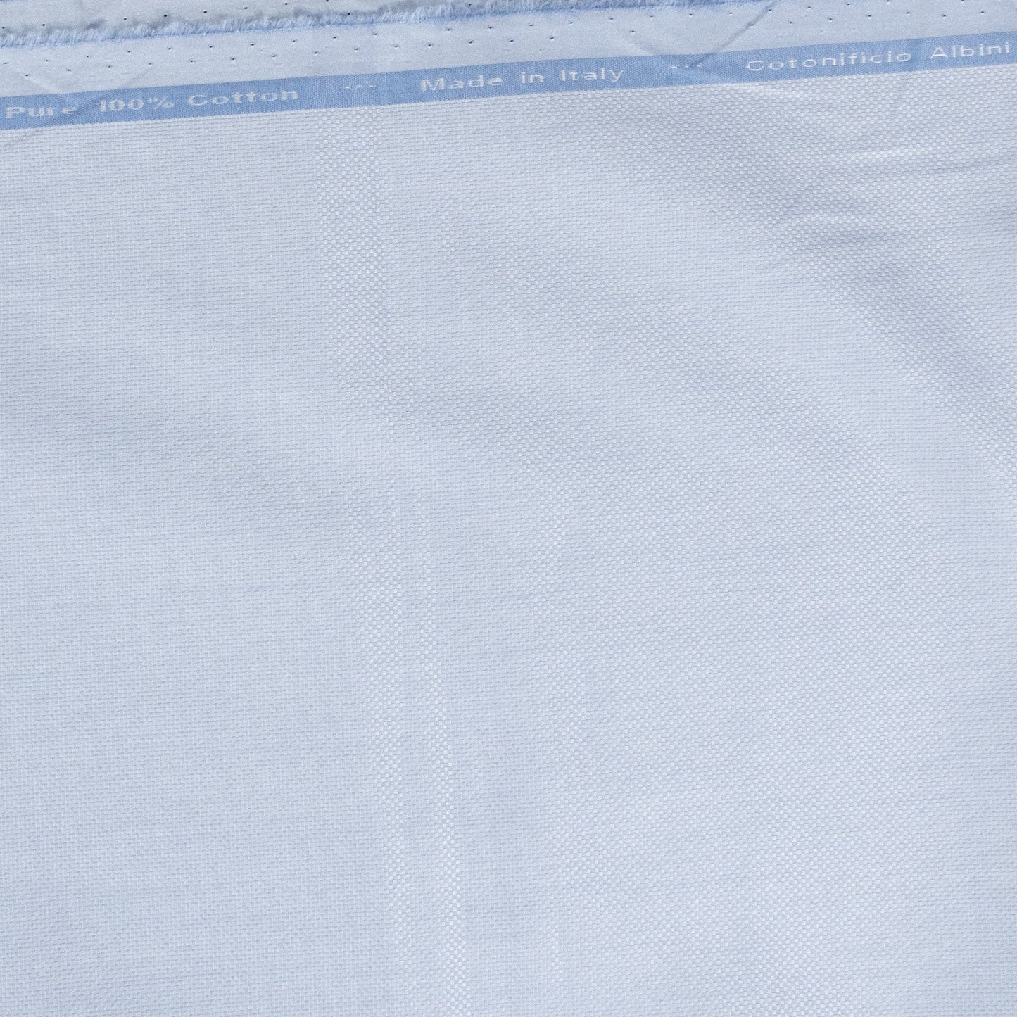 Albini Light Blue Oxford Custom Cotton Shirt MFC0381 - Yeossal & Co