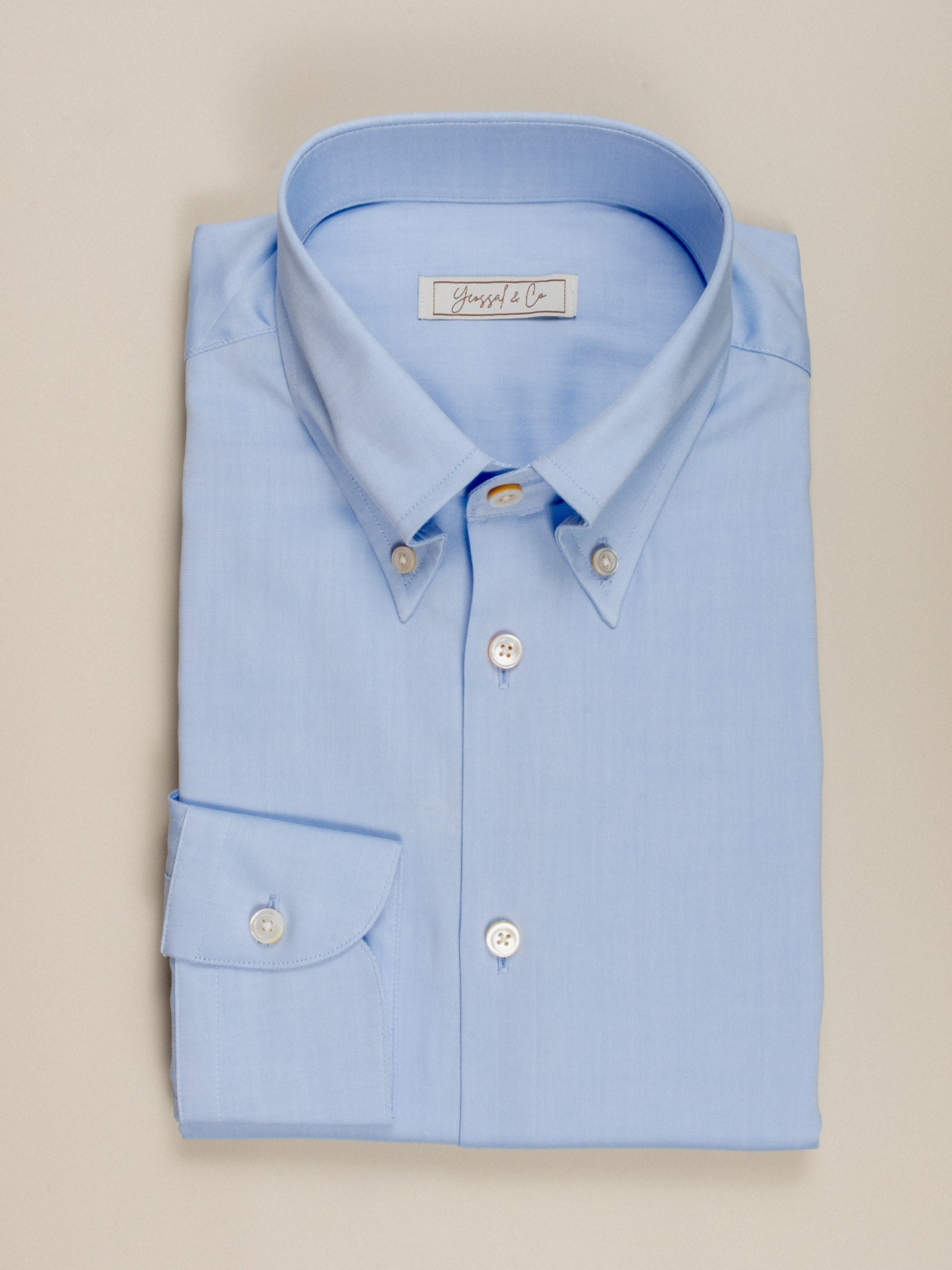 Andreazza & Castelli Andrea Travel Blue Shirt - Yeossal & Co