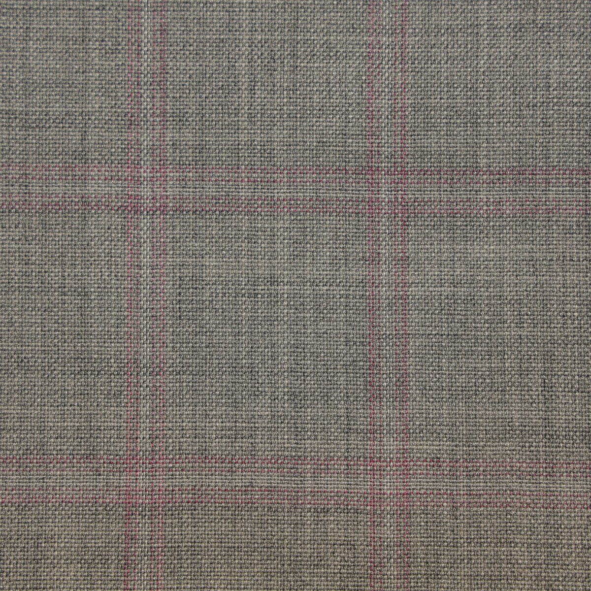 Audacity Windowpane Wool Blend Trousers - Yeossal & Co