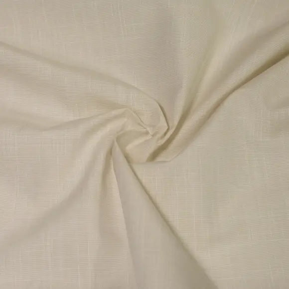 Avellino Beige Poplin Solid Plain Custom Shirt 8660.8957.700 - Yeossal