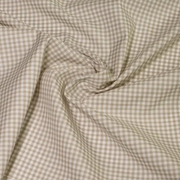 Avellino Grey Poplin Check Custom Shirt 8660.8307.700 - Yeossal