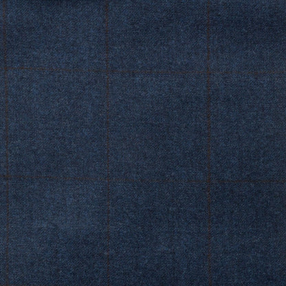 AW23 Ed.19 Large Checks Wool Flannel Trousers - Yeossal & Co