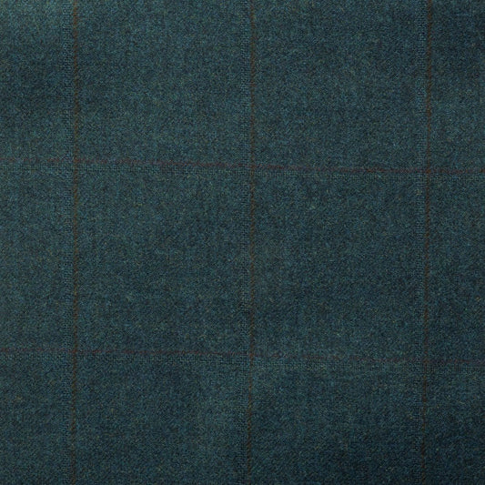 AW23 Ed.19 Large Checks Wool Flannel Trousers - Yeossal & Co