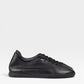 Black Leather Unlined GAT Sneakers - Yeossal