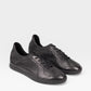 Black Leather Unlined GAT Sneakers - Yeossal