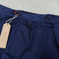 Brezza Navy Twill Stretch - Cotton Trousers - ST141 - Yeossal & Co