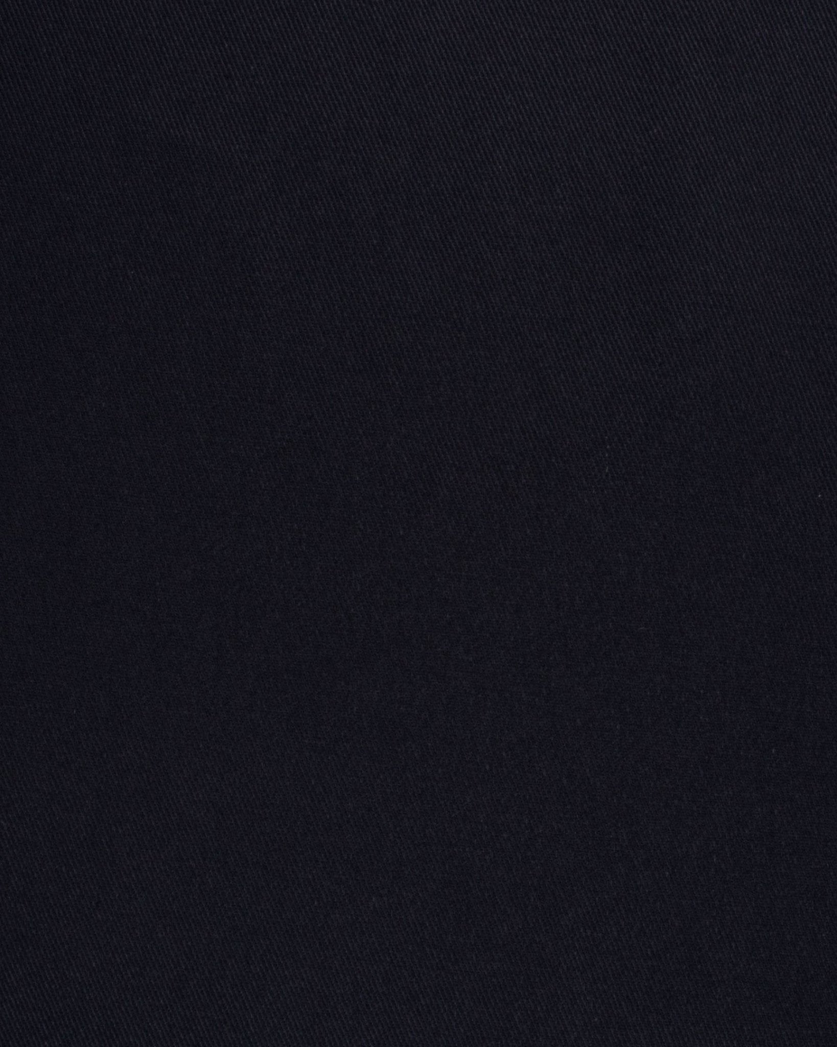 Bryon Dark Navy Twill Cotton Custom Trousers MTC0372 - Yeossal & Co