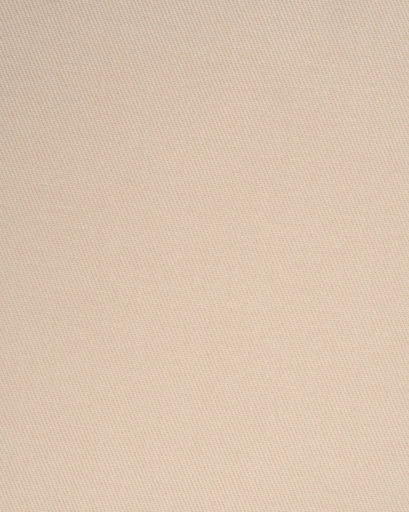 Bryon Ecru Twill Cotton Custom Trousers MTC0363 - Yeossal & Co