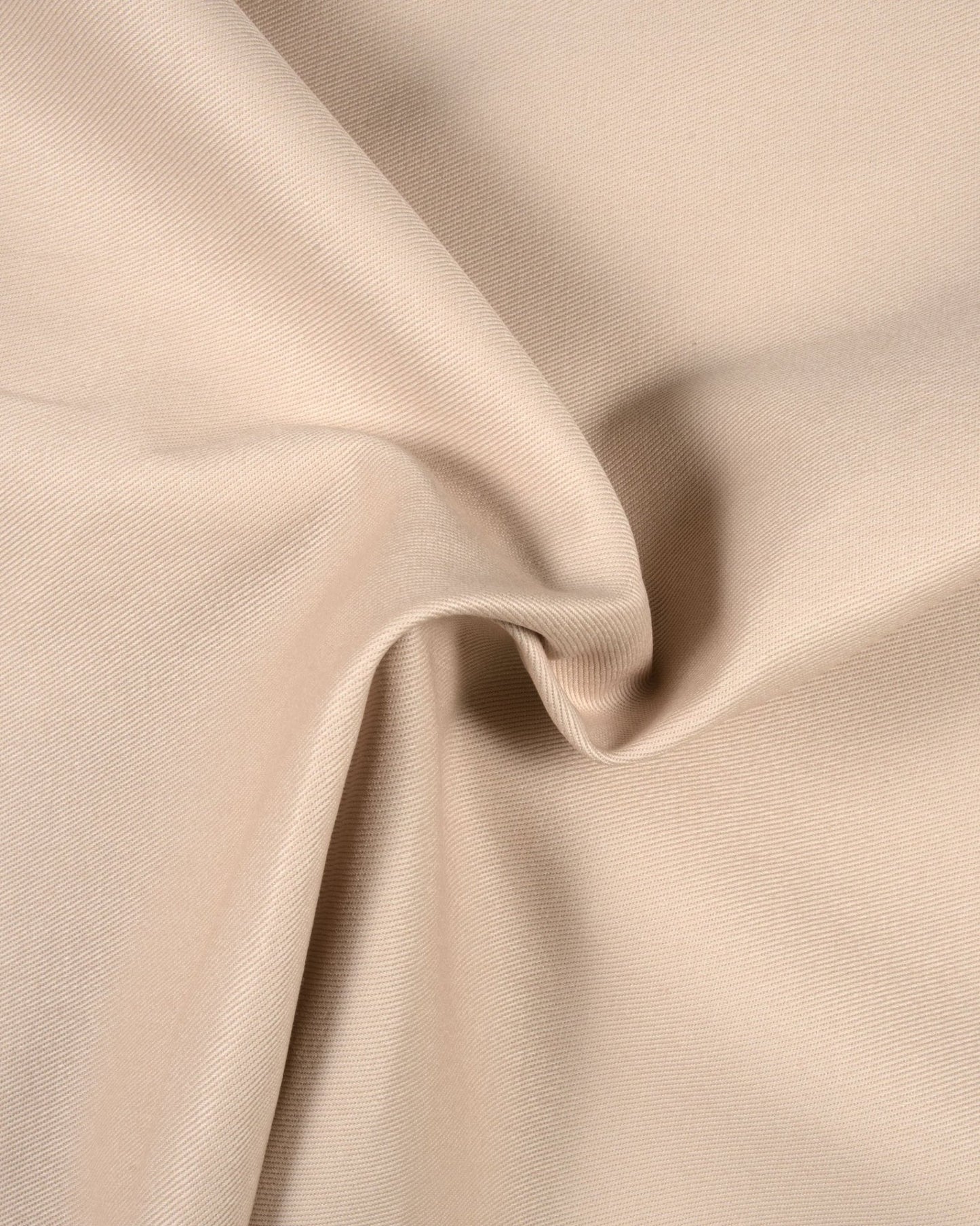 Bryon Ecru Twill Cotton Custom Trousers MTC0363 - Yeossal & Co