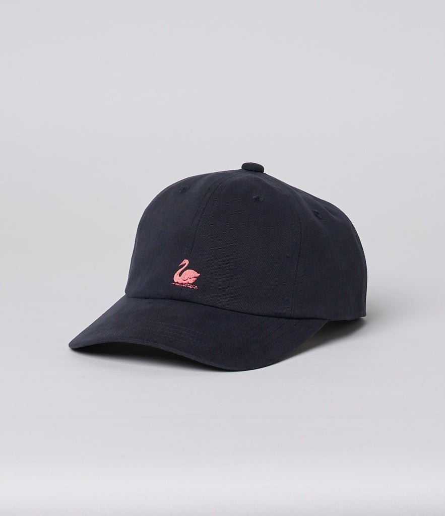 CAP01 Swan Logo Organic Cotton Cabardine Cap - Yeossal & Co