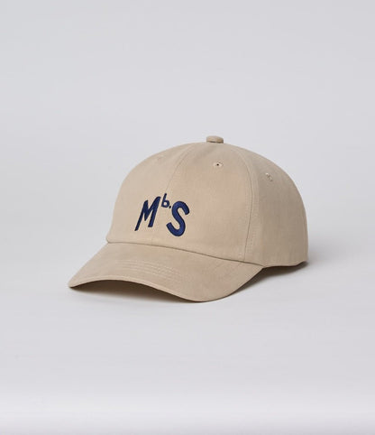 CAP02 MbS Logo Organic Cotton Cabardine Cap - Yeossal & Co