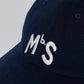 CAP02 MbS Logo Organic Cotton Cabardine Cap - Yeossal & Co