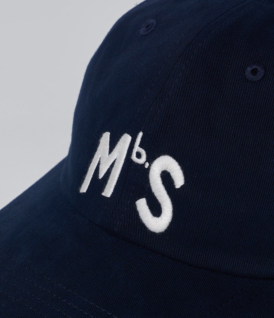 CAP02 MbS Logo Organic Cotton Cabardine Cap - Yeossal & Co