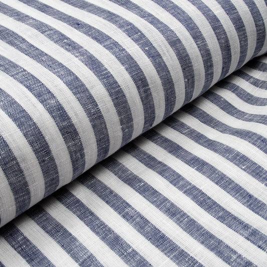Carlo Bassetti Flash Striped Linen Shirt MSL1742 - Yeossal & Co