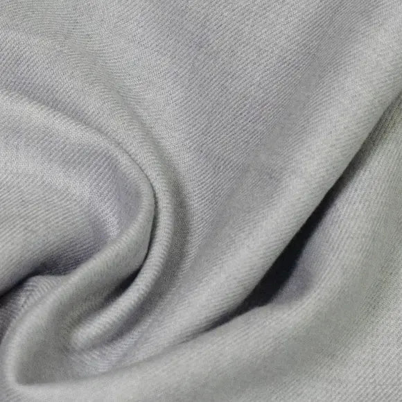 Cashmerello Grey Twill Solid Plain 2 Custom Shirt 8860.1649.1289 - Yeossal