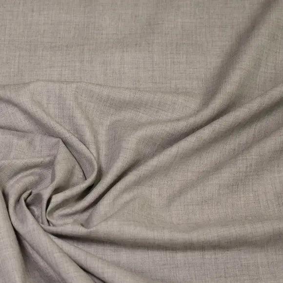 Cashmerello Light Brown Twill Solid Plain Custom Shirt 8870.7901.1831 - Yeossal