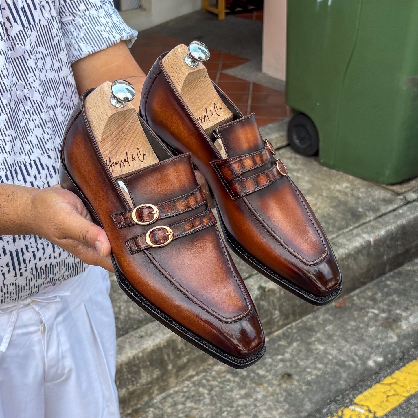 Civic Hand - Welted Twin Strap Loafer - Yeossal