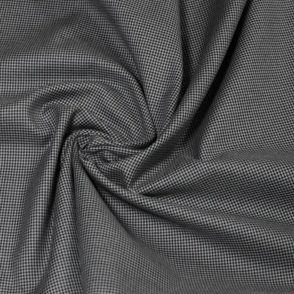 Flanello Junior Black Twill Solid Plain Structured Custom Shirt 8608.8872.660 - Yeossal