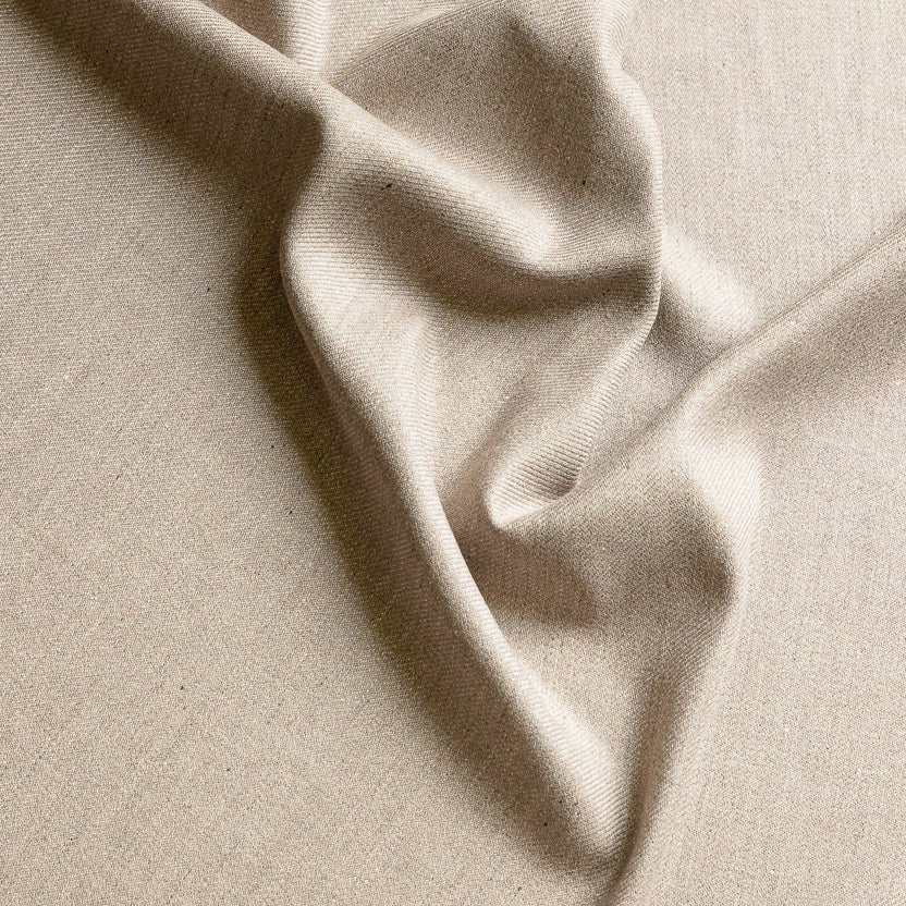 Fleur de givre Light Beige Cashmere - Linen - Silk Custom Custom Jacket MUU3742 - Yeossal & Co
