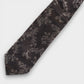 Floral Jacquard Silk Tie - Dark Brown - Yeossal & Co
