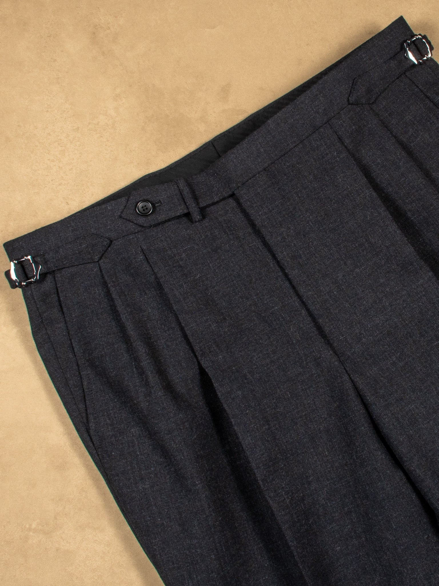 Fresco III Pure Wool Premieria Trousers - Yeossal & Co