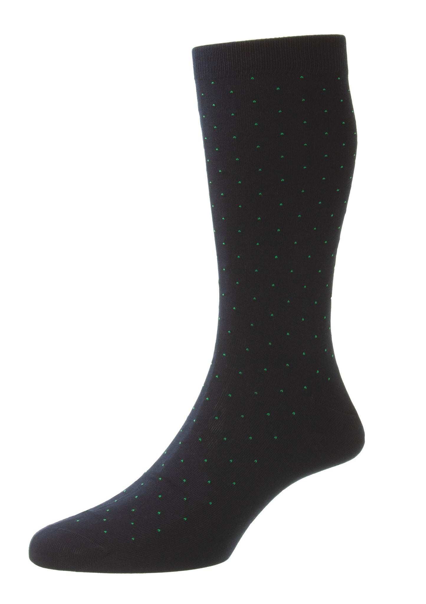 Gadsbury Motif Pin Dot Cotton Men's Socks - Yeossal & Co