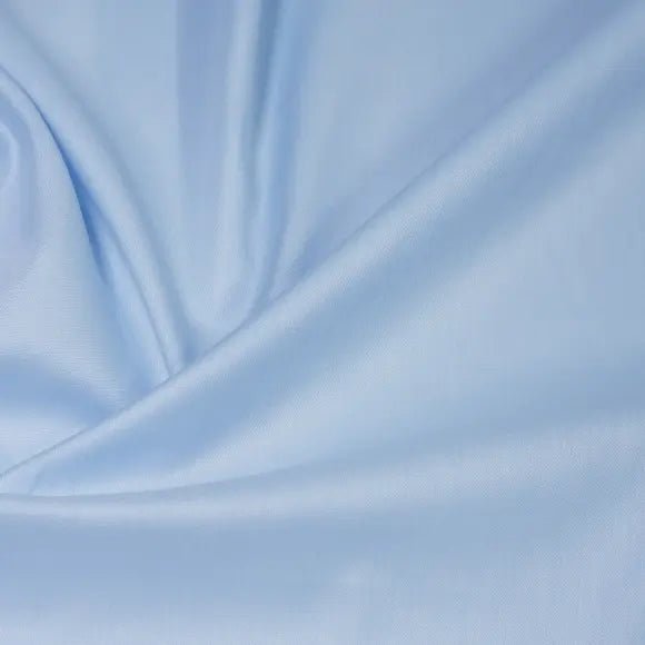 Genio Light Blue Herringbone Custom Shirt 5634.6430.400 - Yeossal
