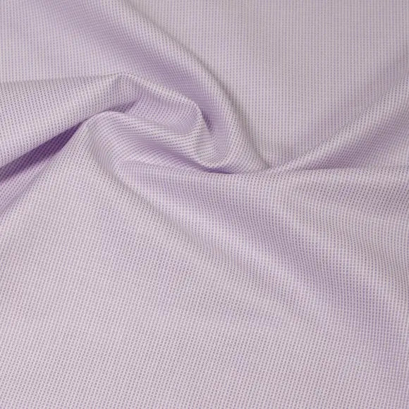 Genio Lilac Oxford Solid Plain Structured Custom Shirt 5640.6001.900 - Yeossal