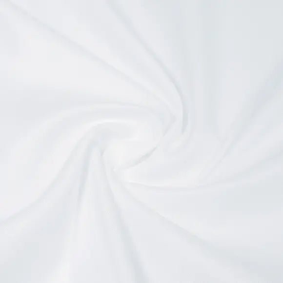 Genio White Twill Solid Plain Custom Shirt 5634.6200.1000 - Yeossal