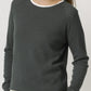 Good Basics Women's Crew Neck Pullover, Relaxed Fit - Yeossal & Co